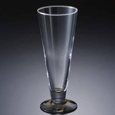 ぬりもん de Verre ピルスナー 蒔絵 ボタニカル 金