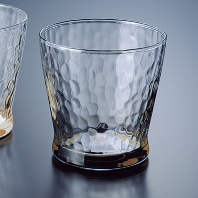 ぬりもん de Verre フリーグラス 蒔絵 万葉鶴 黒