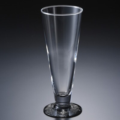 ぬりもん de Verre ピルスナー 蒔絵 ボタニカル 銀