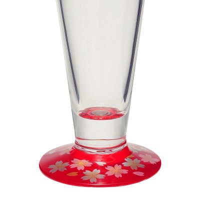 ぬりもん de Verre ピルスナー 蒔絵 桜 ペア