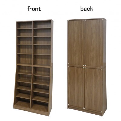 ホームシェルフW75　ウォールナット