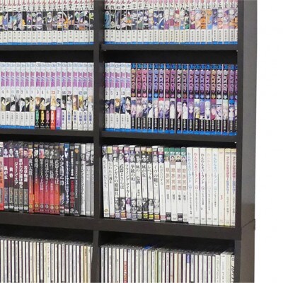 ホームシェルフW75　ダークブラウン