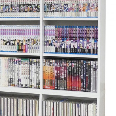 ホームシェルフW75　ホワイト