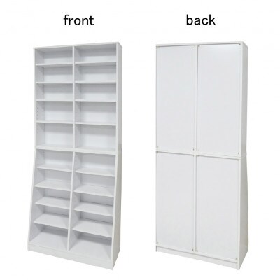 ホームシェルフW75　ホワイト