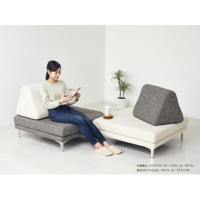 イゾラ　スクエアソファー　ブラック