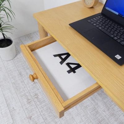 ユーリワークデスクW75　ナチュラル