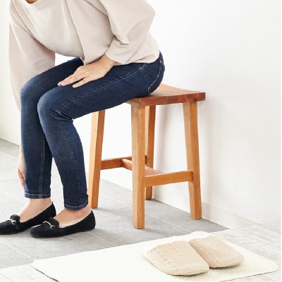 ウッドスツール 椅子 ナチュラル 61920