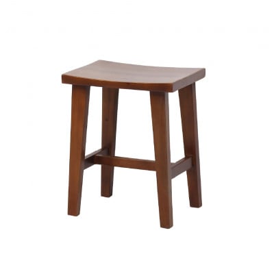ウッドスツール 椅子 ブラウン 61922