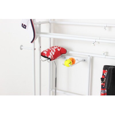 スポーツ用品ラック　ホワイト
