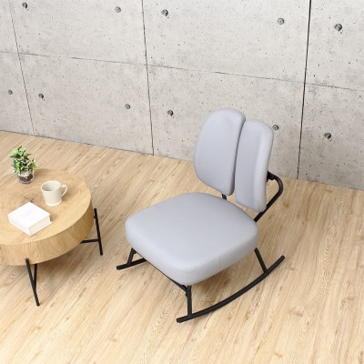 セポラロッキングチェア　スタンダード　グレー