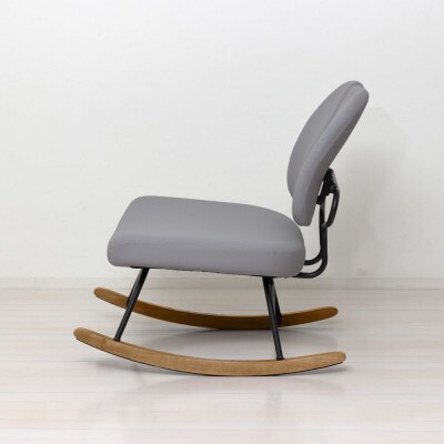 セポラロッキングチェア　プレミアム　グレー