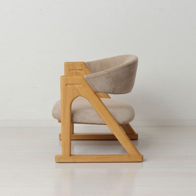 らくらく立ち上がり低座椅子　ナチュラル