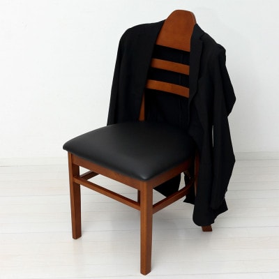 ハング　ダイニングチェア　2脚組　ブラウン