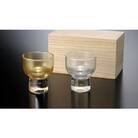 紀州塗り ぬりもん de Verre 盃 涼金 涼銀 ペアセット 70ml