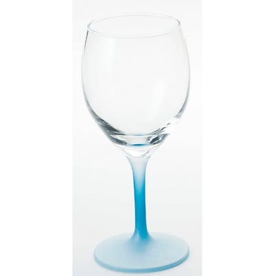 紀州塗り 【ぬりもん de Verre】 ワイングラス クールグラデーション 単品 青 300ml