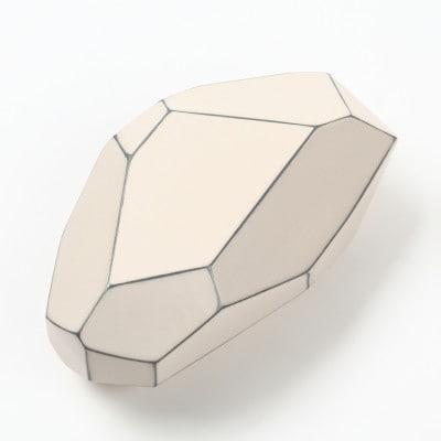 KISHU+のKAKERA 白 ペーパーウェイト 紀州漆器