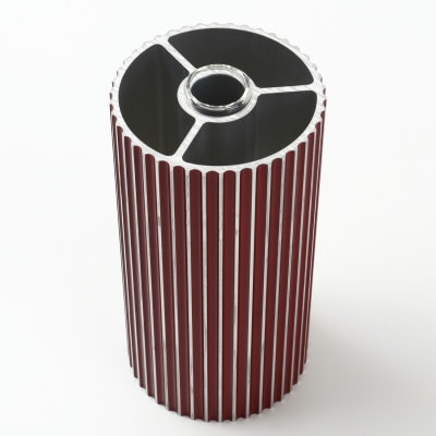 KISHU+のSHIMA S 赤 一輪挿し 花瓶 紀州漆器