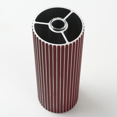 KISHU+のSHIMA M 赤 一輪挿し 花瓶 紀州漆器