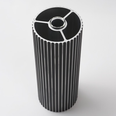 KISHU+のSHIMA M 黒 一輪挿し 花瓶 紀州漆器