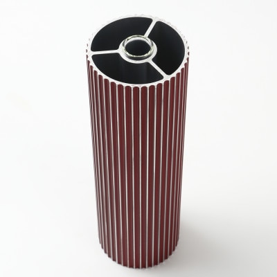 KISHU+のSHIMA L 赤 一輪挿し 花瓶 紀州漆器