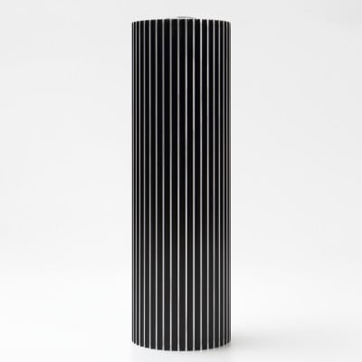 KISHU+のSHIMA L 黒 一輪挿し 花瓶 紀州漆器