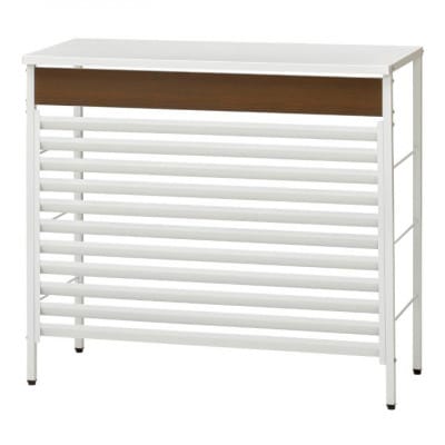 美WOOD 室外機カバー ブラウンウッド　59196100