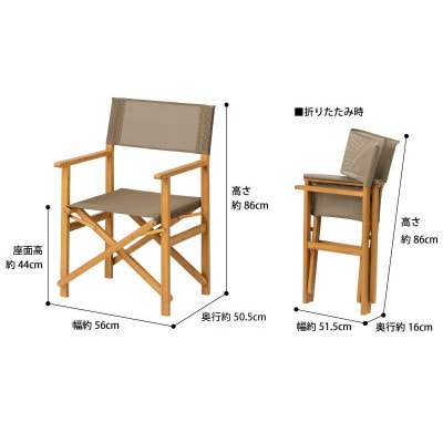 キャリー ディレクターチェアー 　57745300