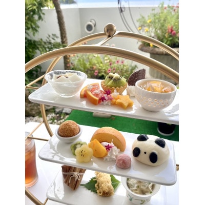 海南市の中華アフターヌーンティーセット　1名様分