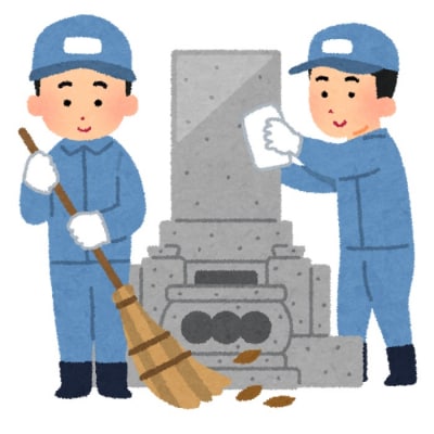 【三笠市内のお墓限定】お墓参り代行サービス利用券(1回分)【07001】