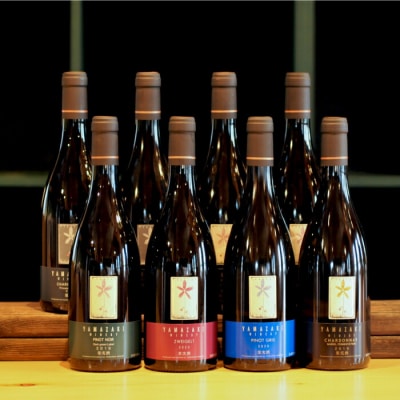 三國シェフ推奨!山崎ワイン(赤・白2本セット)各750ml【02002】