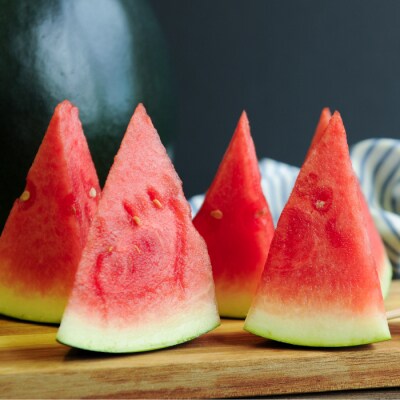 《2026年分受付中》スイカ2種(夏のほほえみ・夏の女神)食べ比べセット【01148】