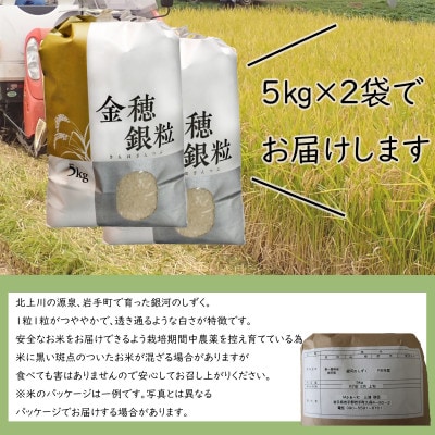 令和7年産　岩手町産銀河のしずく　精米10kg