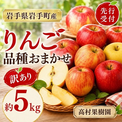【先行受付】訳ありりんご約5kg　品種おまかせ　令和8年産　ジョナゴールド　サンふじ　シナノゴールド | ふるさと納税のお礼品