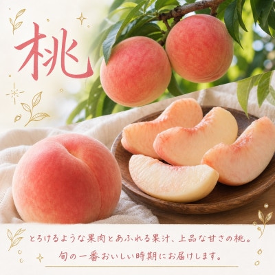 【発送月固定定期便】紀州和歌山産旬のフルーツセット(いちご・桃・ピオーネ)全3回