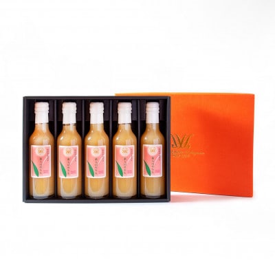あら川の桃　60%果汁入りドリンク200ml×5本入り　ギフトセット