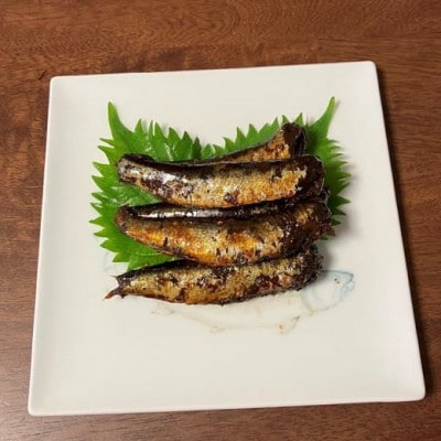 国産真イワシ使用 骨までやわらかい　いわし甘露煮(90g×10パックセット)