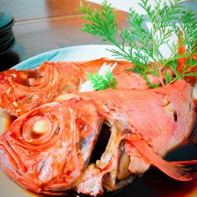 新鮮!!室戸日戻り金目鯛の煮付け(1尾)