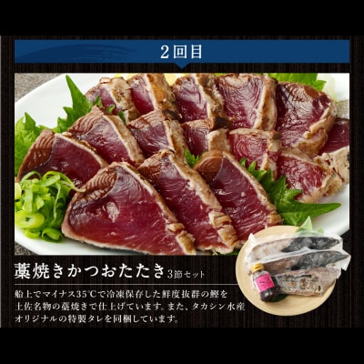 <3ヶ月連続>カツオとマグロ堪能定期便B 