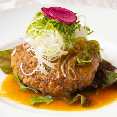 【ホテルメイド】土佐あかうし100%ハンバーグステーキ自家製ソース(150g×2個)年6回(偶数月)