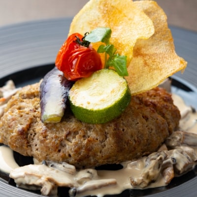 【ホテルメイド】土佐あかうし100%ハンバーグステーキ自家製ソース(150g×2個)年6回(偶数月)