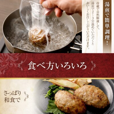 土佐あかうしと四万十ポークのハンバーグ20個セット