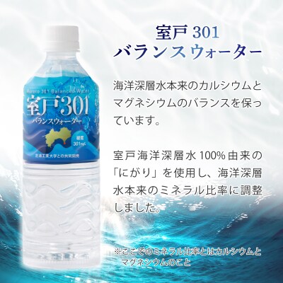 室戸301バランスウォーター　550ml×24本入