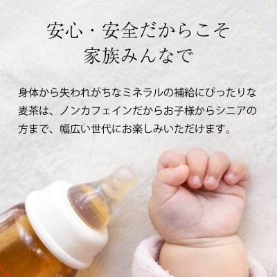 【年12回定期便】おいしい麦茶 お茶 定期便 ペットボトル飲料 ドリンク ミネラル入り