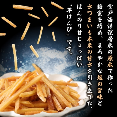 【さとふる限定】塩けんぴ　18袋小分けセット(計1890g)　【室戸海洋深層水使用の芋けんぴ】