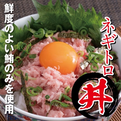 徳さんのネギトロ(まぐろのたたき)小分けパックセット【200g】