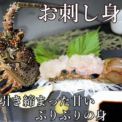 【先行受付】室戸市産活伊勢海老　2kg　レシピ、軍手付き