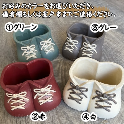 ブーツ鉢に植える! 多肉植物の寄せ植えセット (両足) 多肉植物5本～10本入り