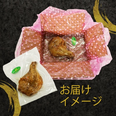 【隔月6回定期便】鶏もも肉の塩焼き3本