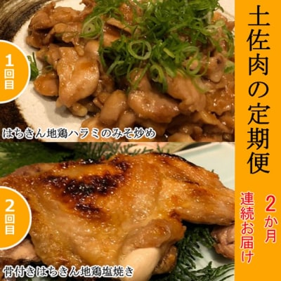 土佐肉の定期便2回連続お届け