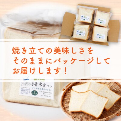 【室戸海洋深層水仕込み】深層水食パン連続3回定期便